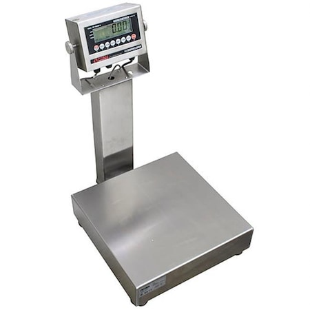 Optima Scale Optima Scale OP-915SS-1818-400 400 lbs Stainless Steel Washdown Bench Scale OP-915SS-1818-400